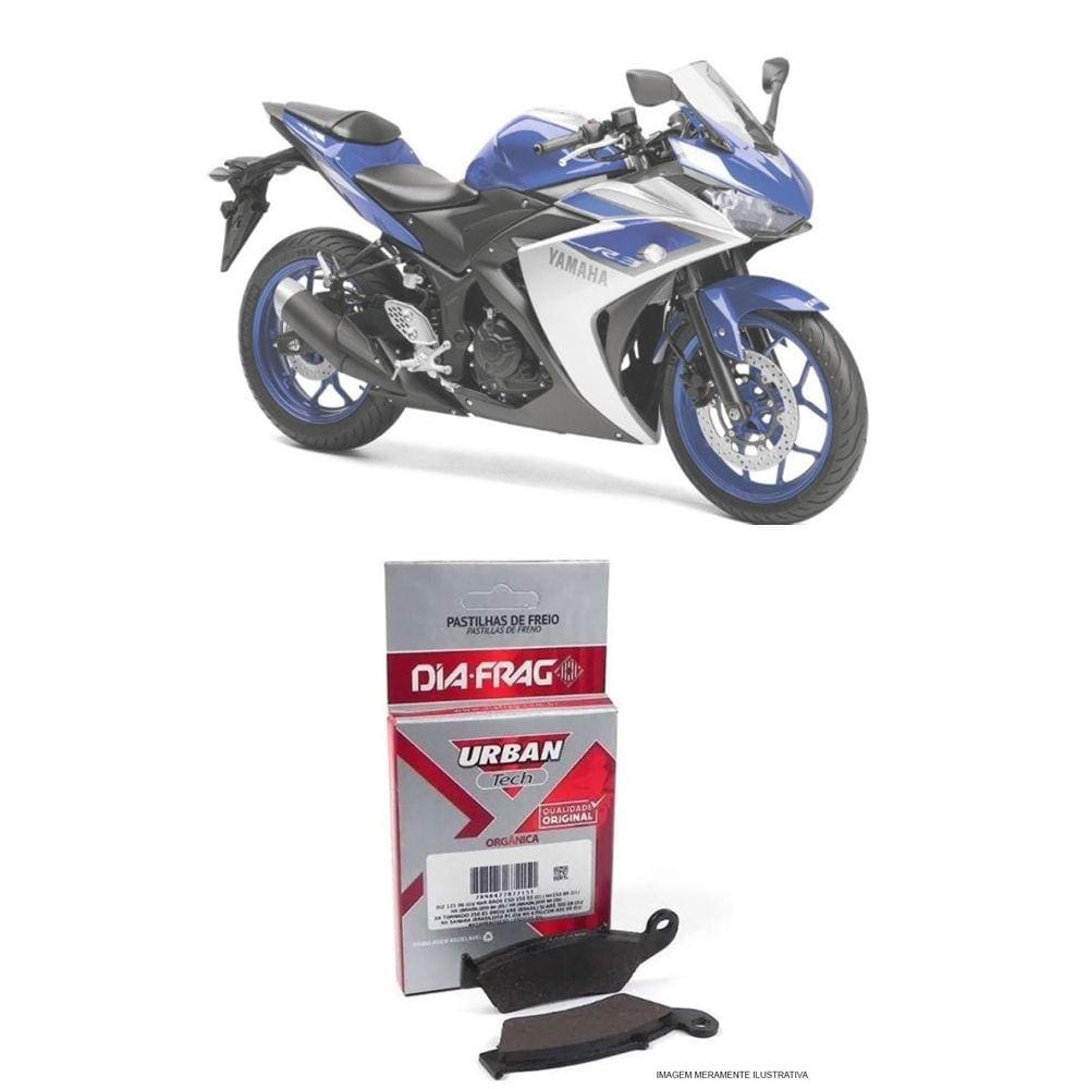 Pastilha Freio Dia-Frag Yamaha YZF-R3 MT-03 2015- DFP-20889