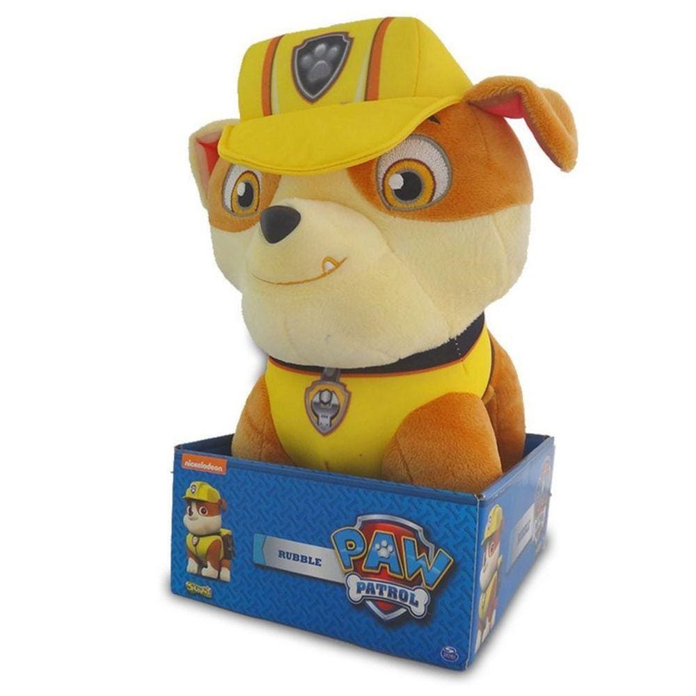 Boneco Pelúcia Rubble Patrulha Canina - Sunny