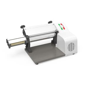Cilindro Laminador Elétrico Massas 28 cm Cortador Talharim Branco 127V - Anodilar
