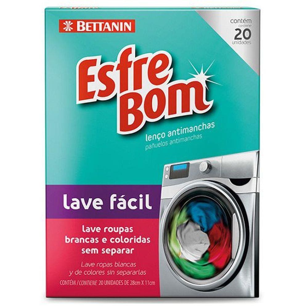 Esfrebom Lenços Antimanchas com 20 Unidades Bettanin BT5006