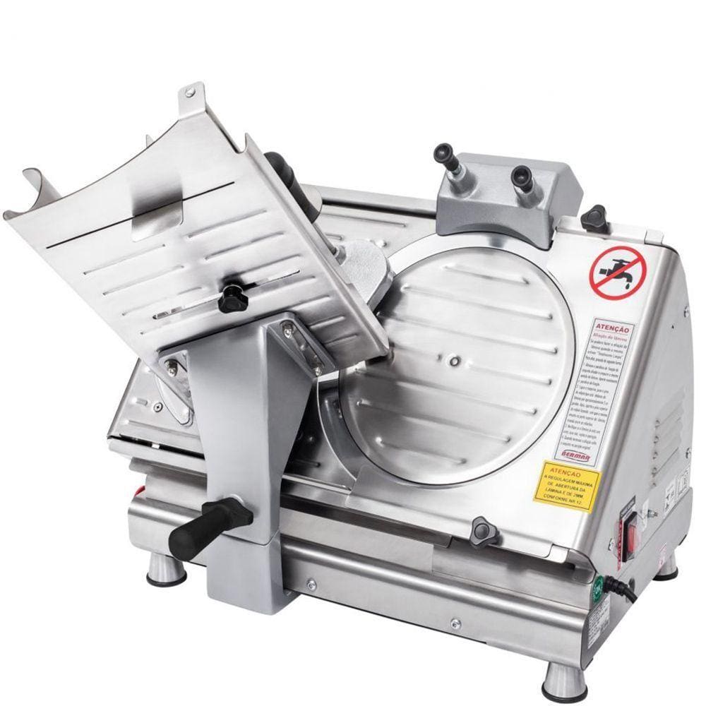 Cortador de Frios Bermar Lamina 33 cm em Inox com Proteção Fixa Bm98 Bivolt