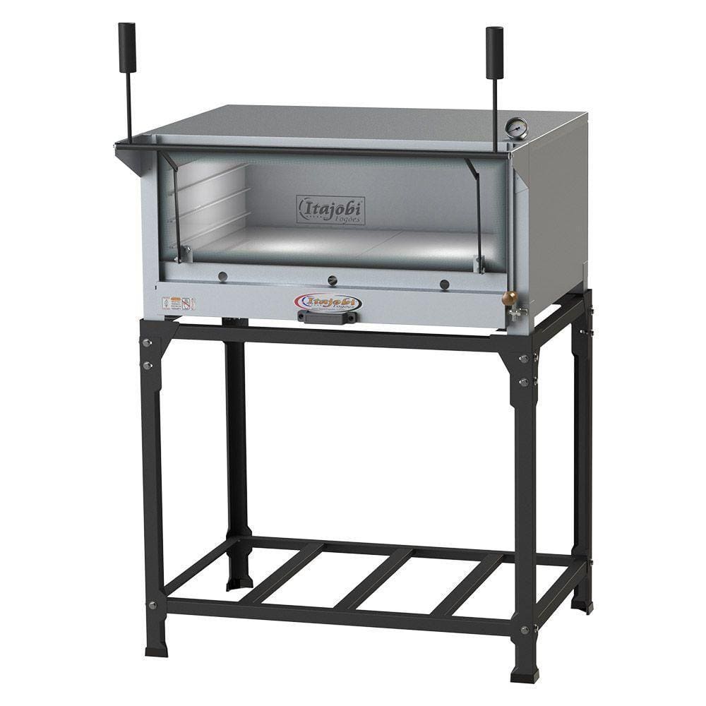 Forno Roma Itajobi 110x110 cm Refratário a Gás
