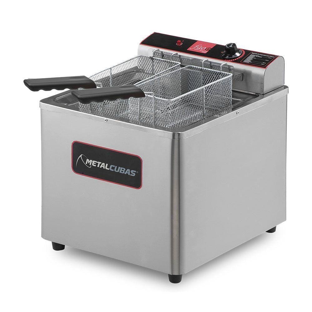 Fritadeira Elétrica Água e Óleo Metalcubas 18 Litros GFAO18M 127V