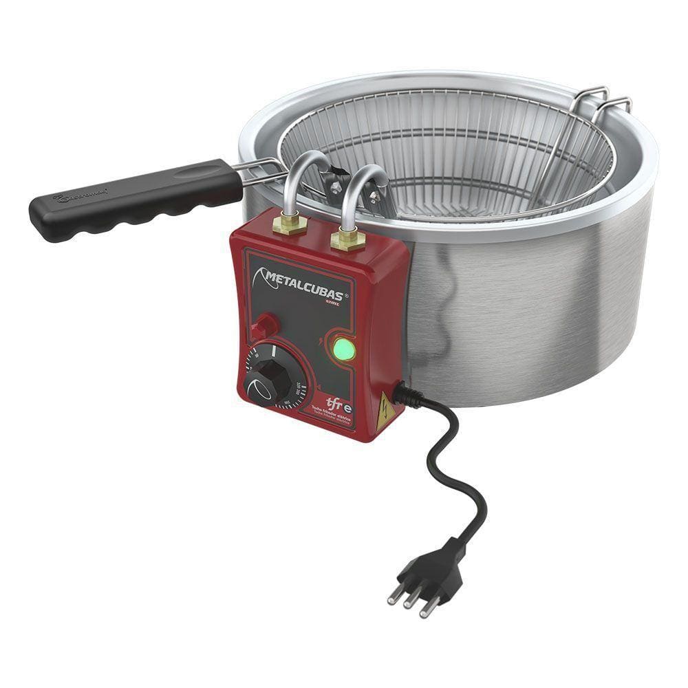 Fritadeira Tacho Elétrica Metalcubas 5 Litros TFRE5 127V