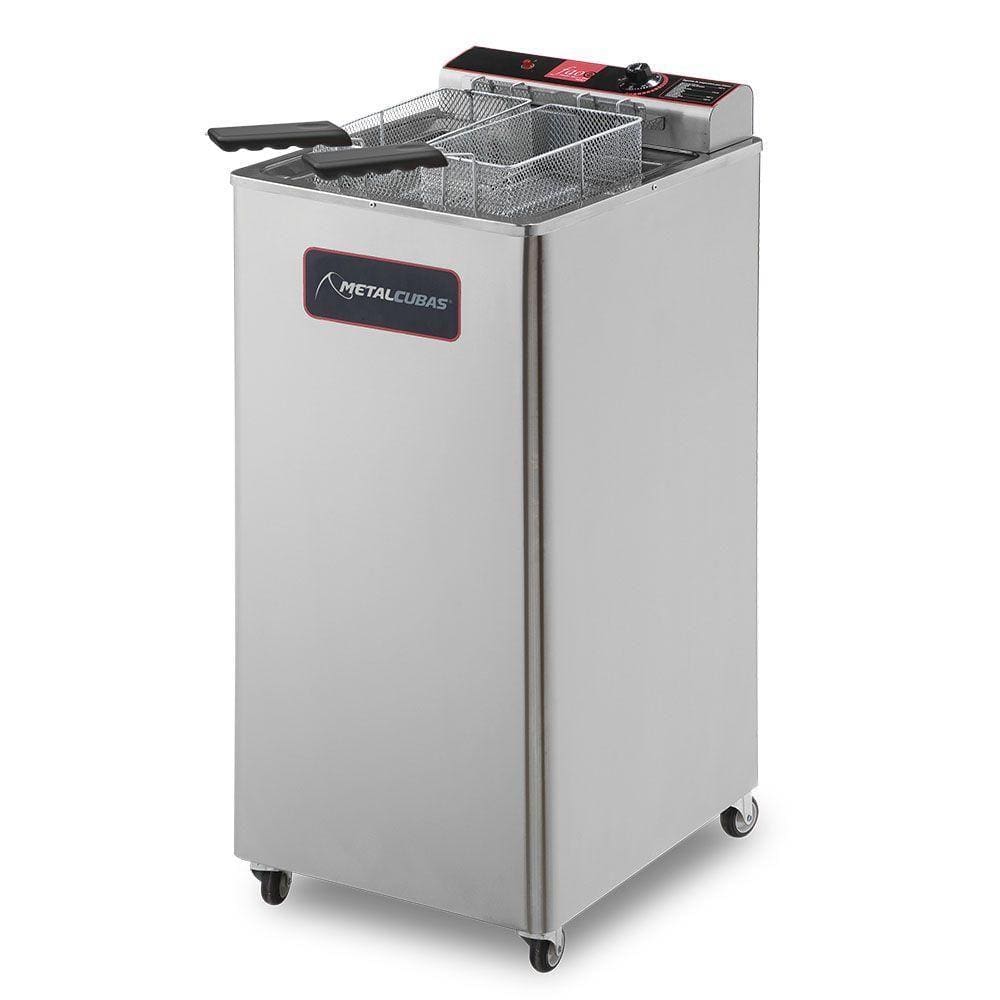 Fritadeira Elétrica Água e Óleo Metalcubas 18 Litros GFAO18P 127V