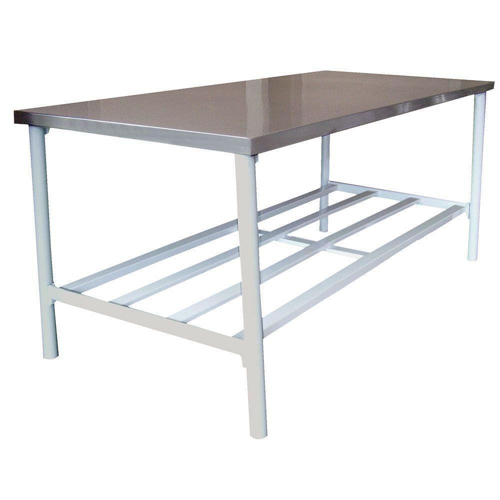 Mesa de Manipulação Tampo Inox Metalcubas BA 140X60 CM