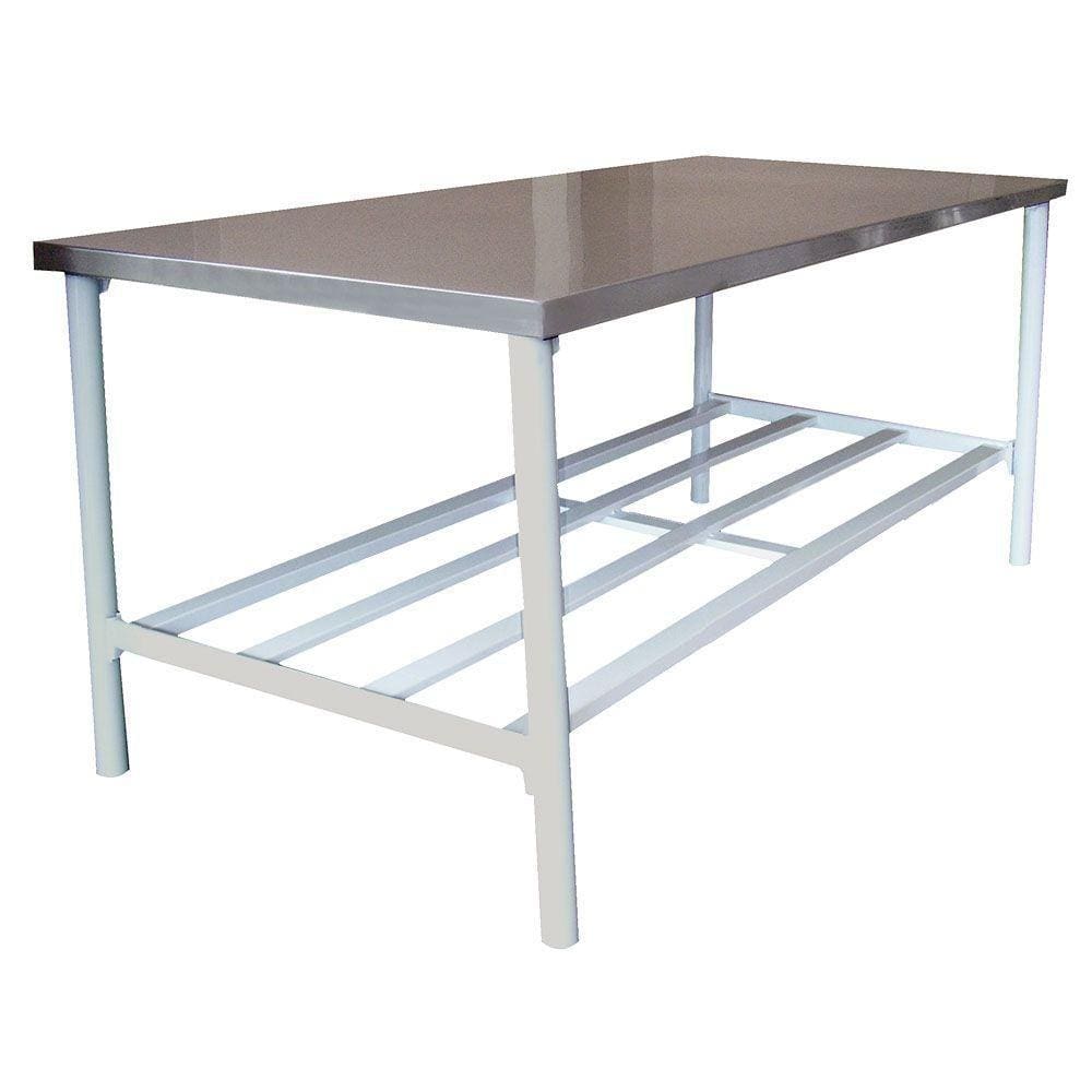 Mesa de Manipulação Tampo Inox Metalcubas BA 160X60 CM