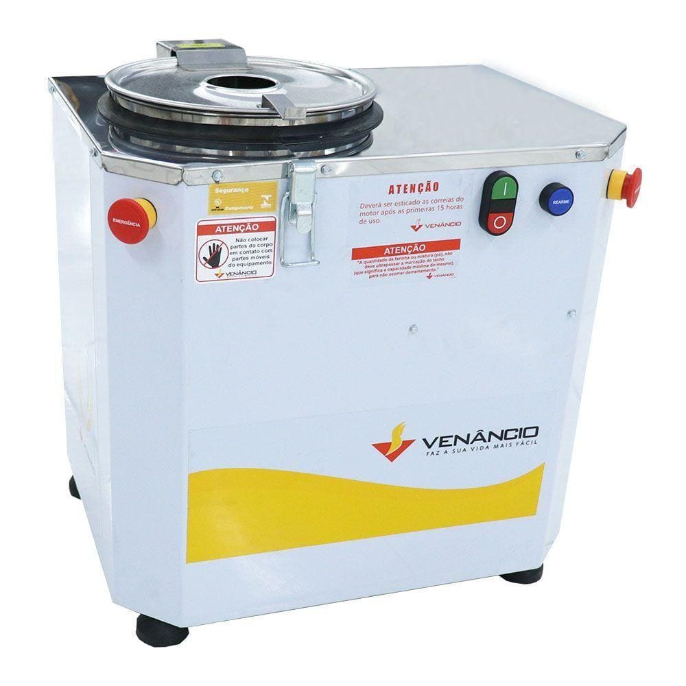 Amassadeira Rápida Venâncio 25 kg Trifásico ARSVT25NR 220V