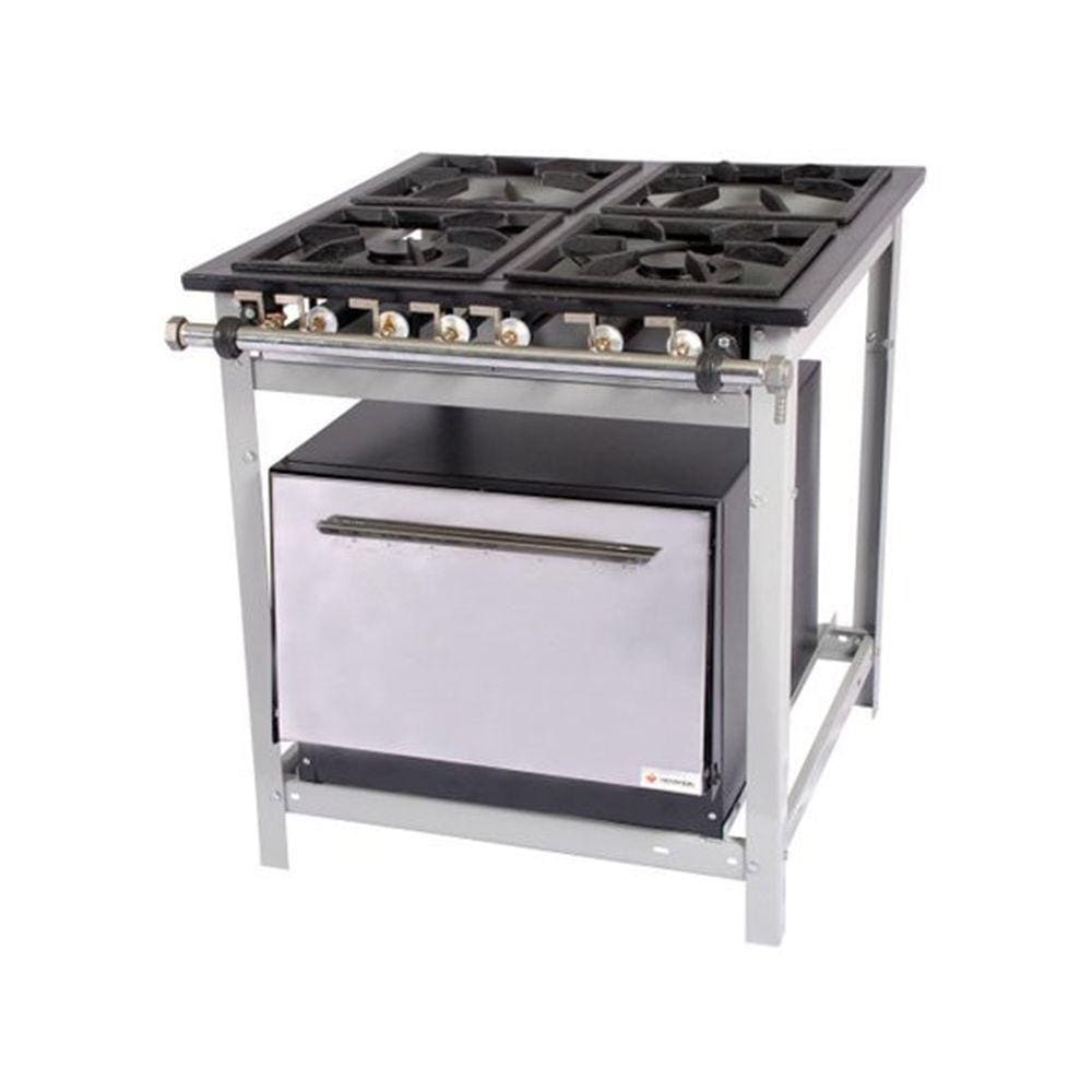 Fogão Industrial Venâncio 4 Bocas com Forno Extra E4d2f
