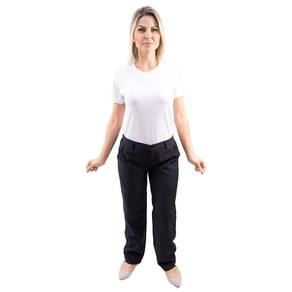 Calça Profissional Operacional Feminina Cós Meio Elástico