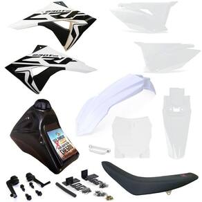 Kit Plástico Completo Crf 230 Adaptável Xr 250 Tornado Xr 200 Number