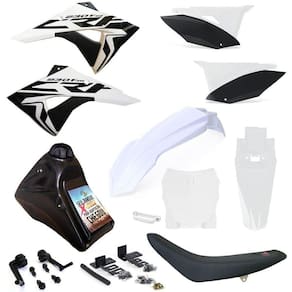 Kit Plástico Completo Crf 230 Adaptável Xr 250 Tornado Xr 200 Number