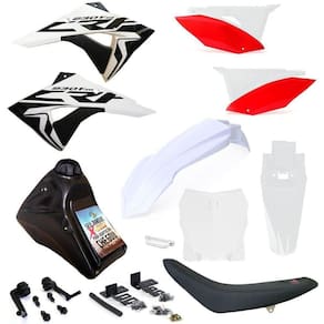 Kit Plástico Completo Crf 230 Adaptável Xr 250 Tornado Xr 200 Number