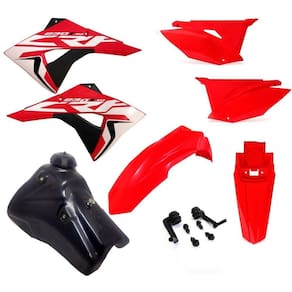 Kit Plástico Biker Next Crf 230 2007 P/ 2020 Adesivos e Tanque