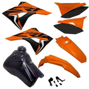 Kit Plástico Biker Next Crf 230 2007 P/ 2020 Adesivos e Tanque