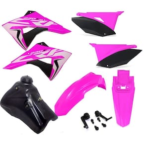 Kit Plástico Biker Next Crf 230 2007 P/ 2020 Adesivos e Tanque