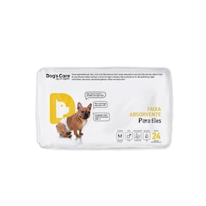 Fralda Macho M Pacote Com 24 Unidades Dogs Care