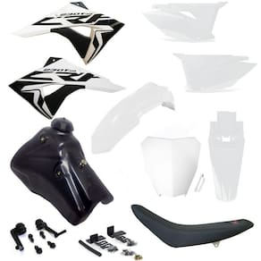 Kit Plástico Biker Next Adaptável Crf 230 Xr 200 Xr 250 Tanque 9L