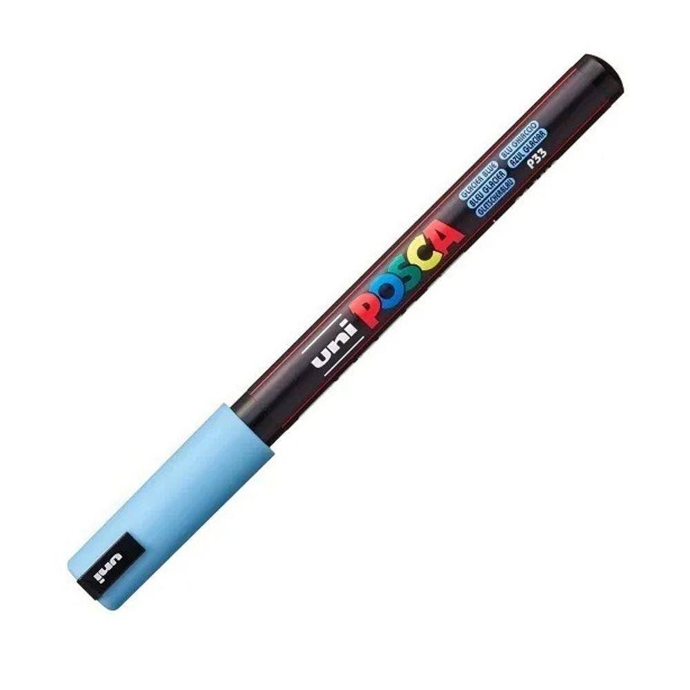 Caneta Uni Posca PC-1MR Azul Glacial