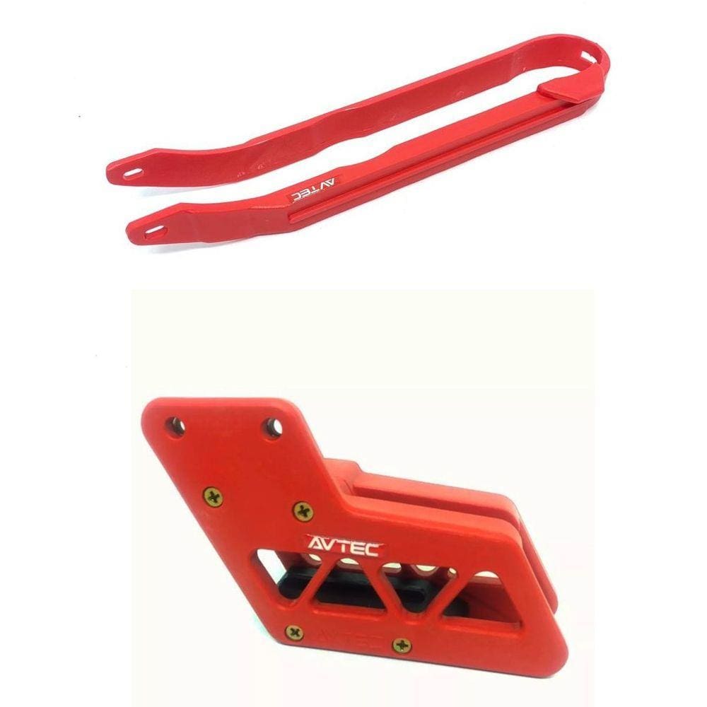Kit Guia De Corrente Dianteiro E Traseiro Crf 230f