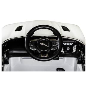 Carro Jaguar Branco R/C Elétrica 12v Bandeirante