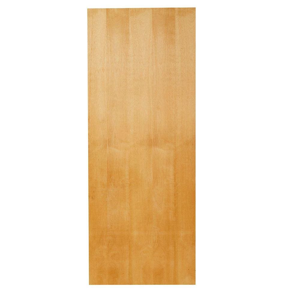 Folha de Porta Lisa Madeira Colmeia Pinus Natural 210x82x3,5cm Economica