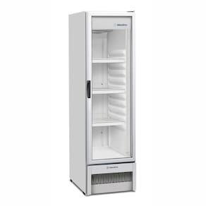 Visa Cooler Expositor Refrigerador Multiuso Porta de Vidro Vertical 296 Litros VB28RB - Metalfrio 127V
