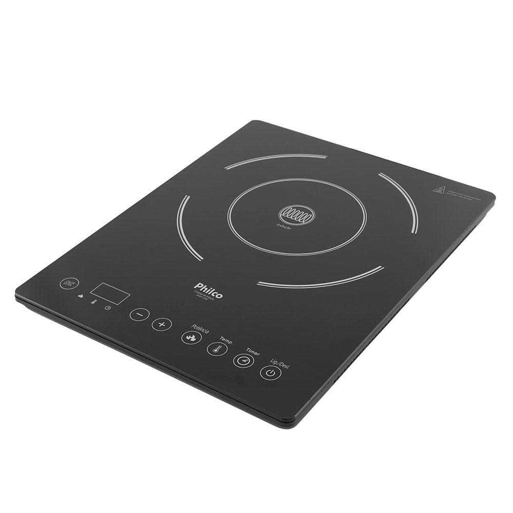 Cooktop 1 boca philco indua a o vitrocera mico preto smart chef pct01
