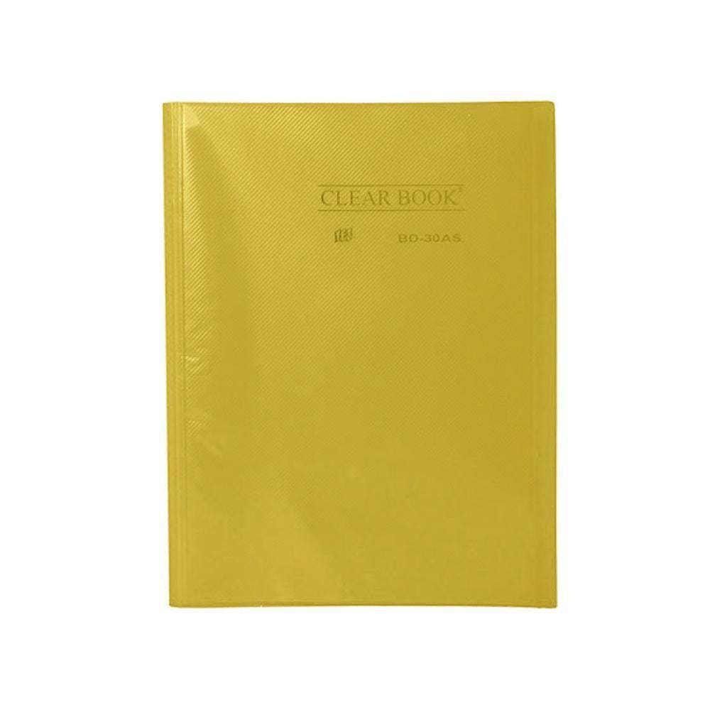 Pasta Catálogo A4 Yes 30 Envelopes Bd30As Clear Amarela