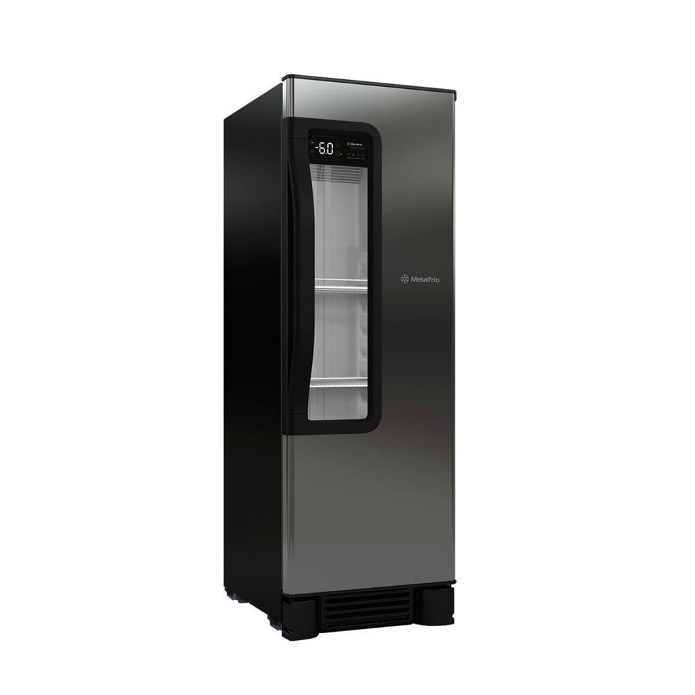 Cervejeira Vertical Metalfrio Beer Maxx 250 No-Frost 256L Preto/Inox 127V