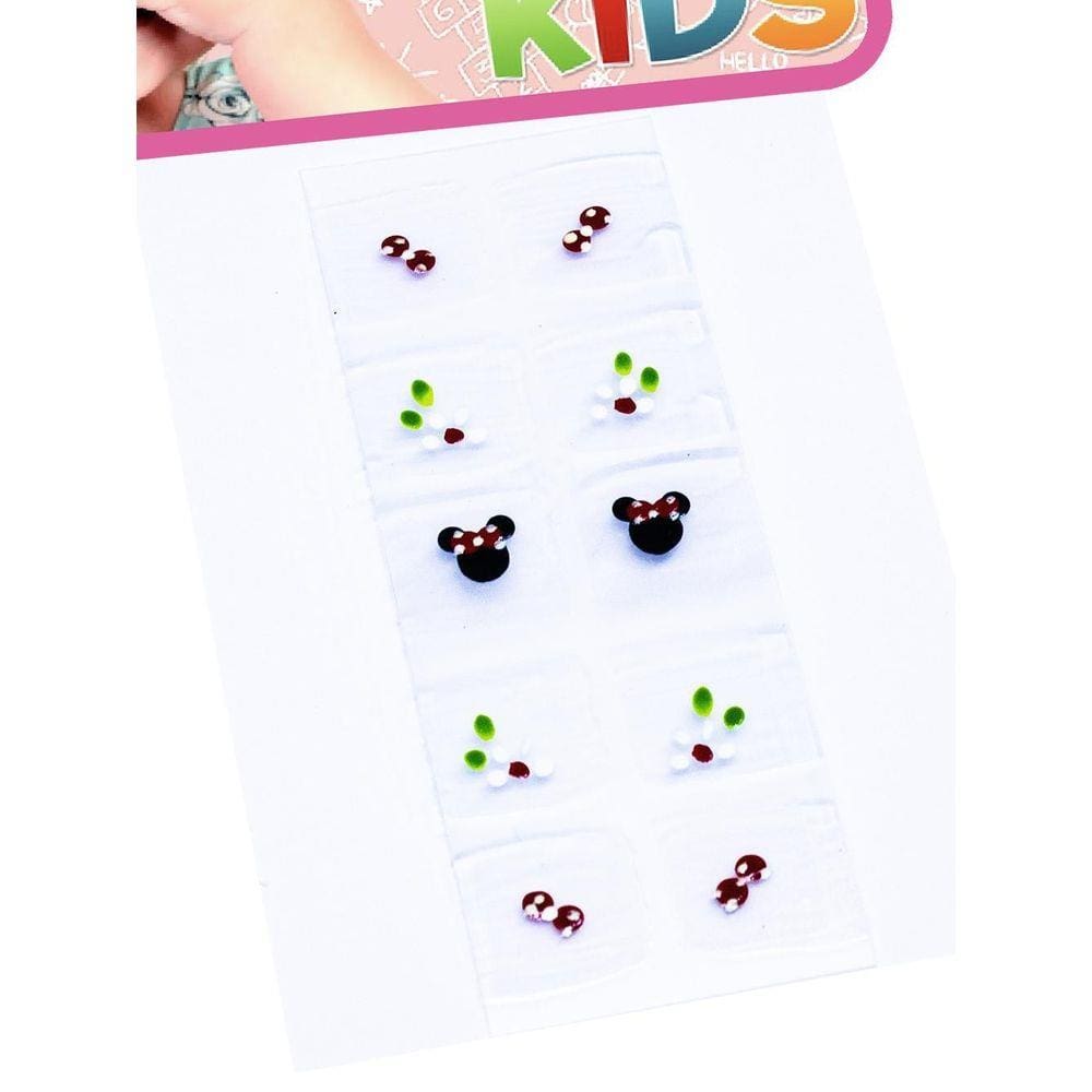 Kit 50 Adesivos De Unha Kids Artesanal, Arte Sedução