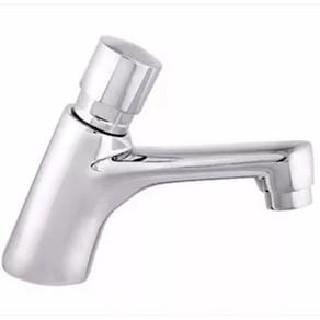 Torneira Automática Com Temporizador Para Lavatório Curvada