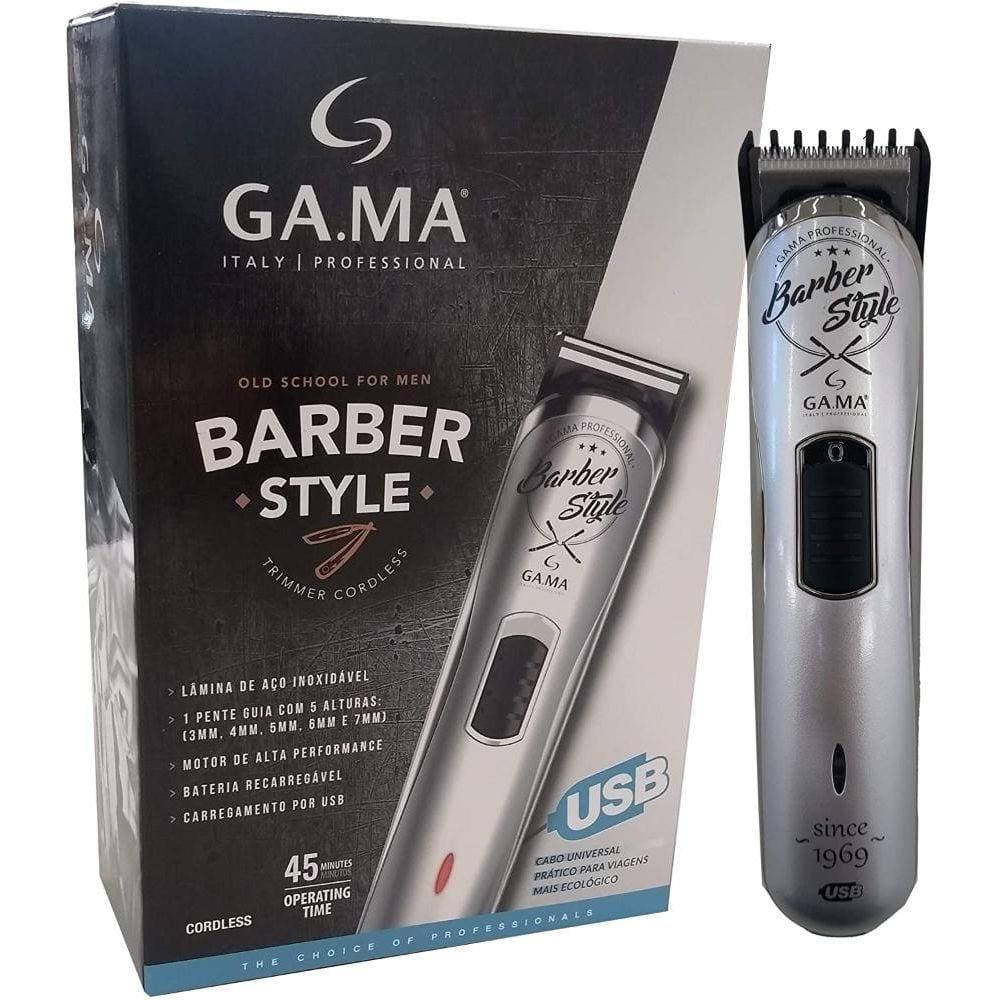 Máquina de Acabamento Gama GT527 Barber Style USB Prata