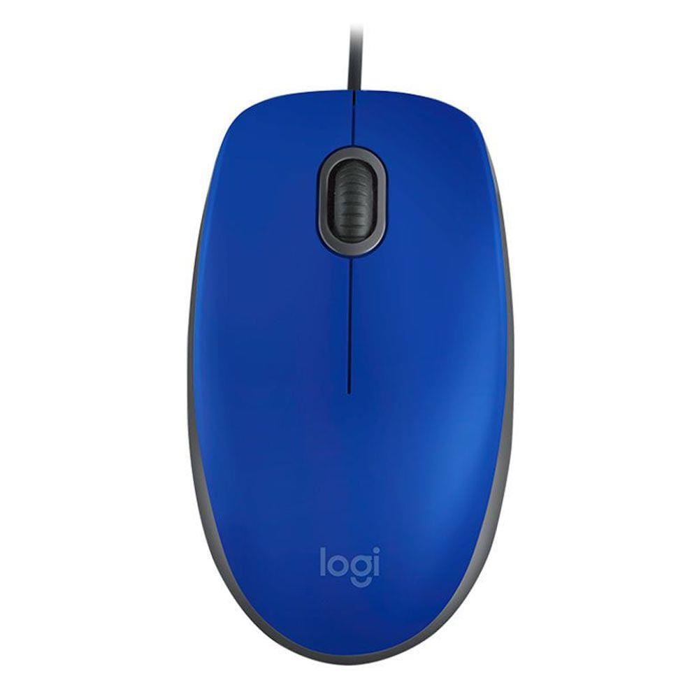 Mouse Optico M110 Silent Azul Usb Logitech