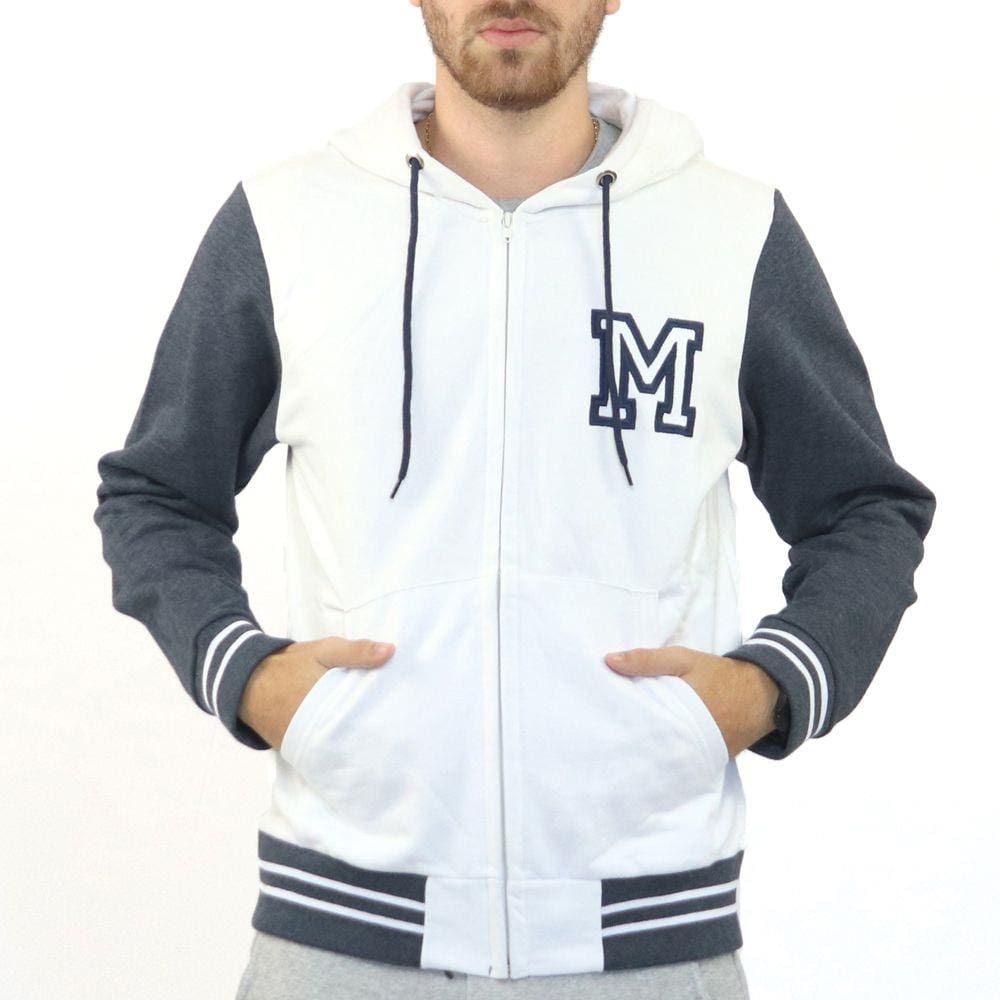 vintage college moletom com capuzs mens