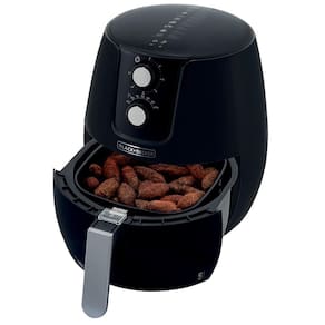 Fritadeira Elétrica Black And Decker com Timer, Cesto Antiaderente, Ajuste de Temperatuda 80º C - 200º C - 1400W - 5L
