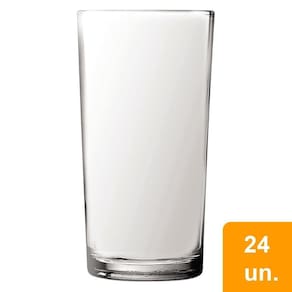 Conjunto de Copos 390ml Bar Long Drink 24 Peças - Nadir