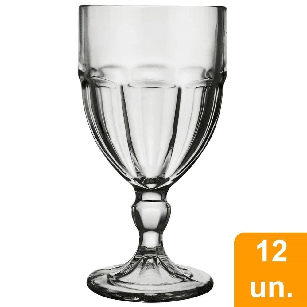 Conjunto de Taças Nadir 340ml Água Bristol 12 Peças