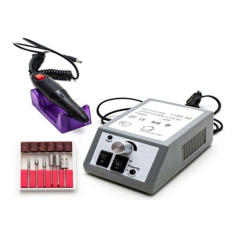 Lixa Unha Elétrica Profissional Manicure Pedicure Bivolt