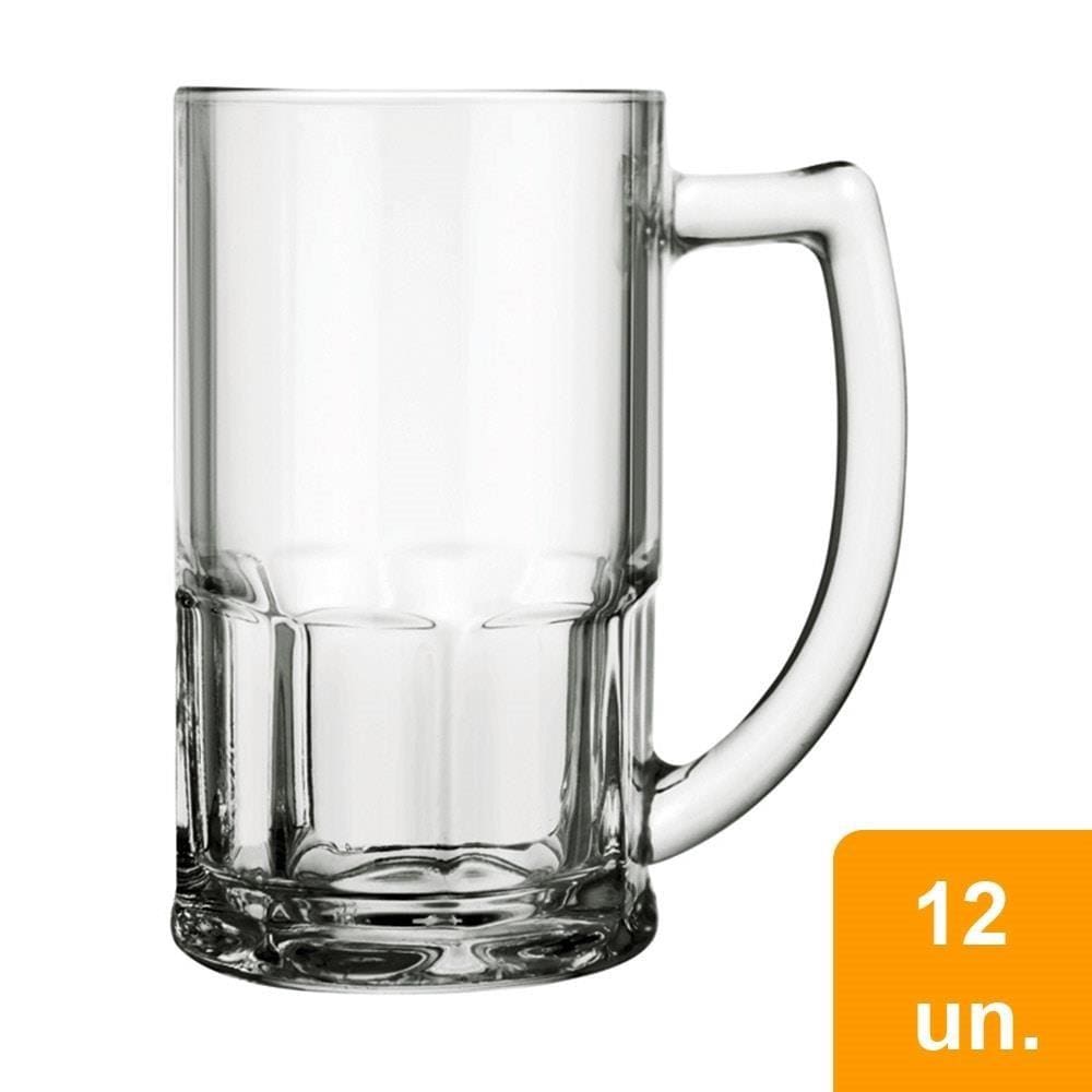 Caneca Cerveja Bristol 340ml 12 Peças - Nadir