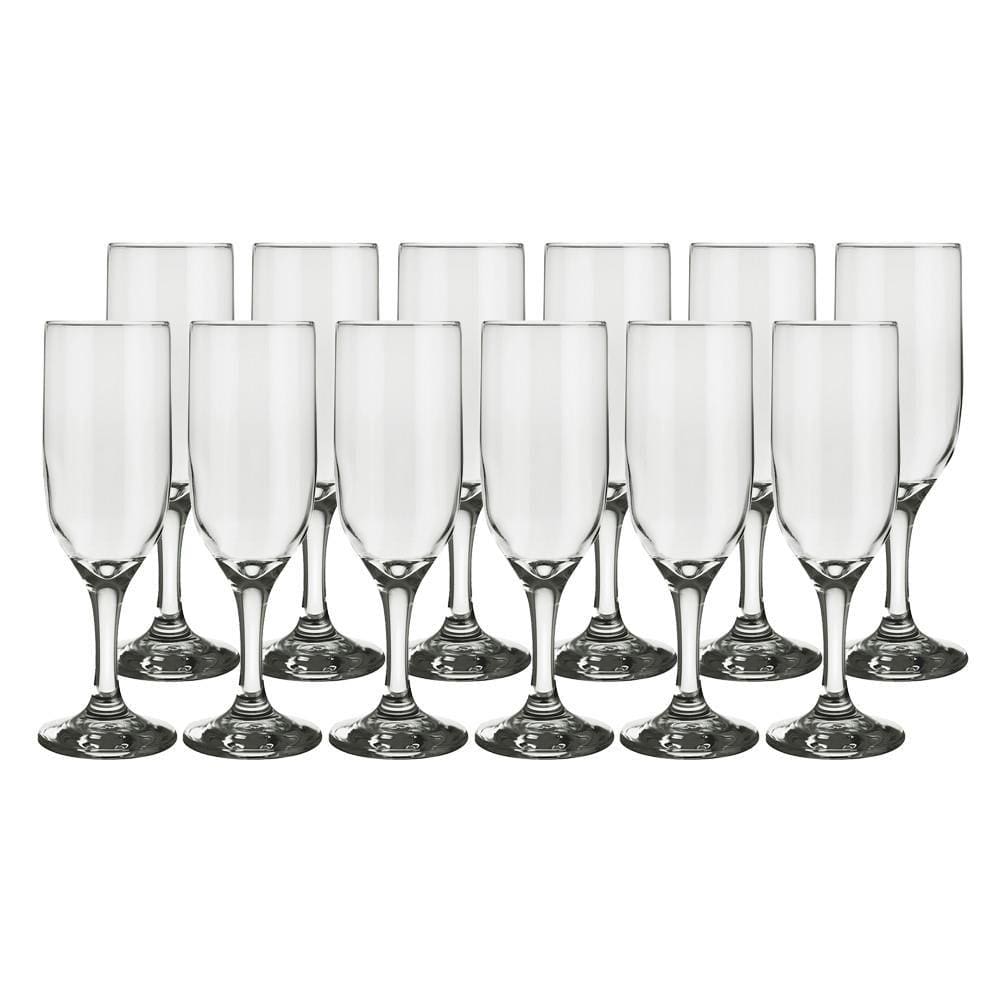 Conjunto de Taças 180ml Gallant Champagne 12 Peças - Nadir
