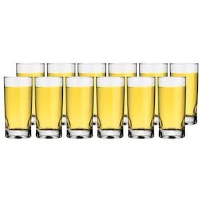 Conjunto de Copos 310ml Amassadinho Long Drink 12 Peças - Nadir