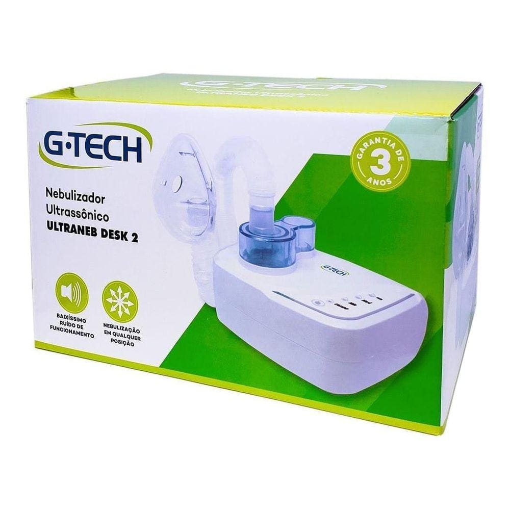 Nebulizador G-Tech Ultrassonico Ultraneb Desk 2 Baixo Ruido