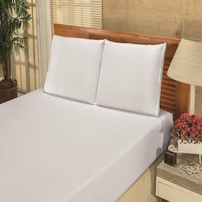 Jogo De Lençol Casal Cama box e Comum Varias Cores 3 Peças.