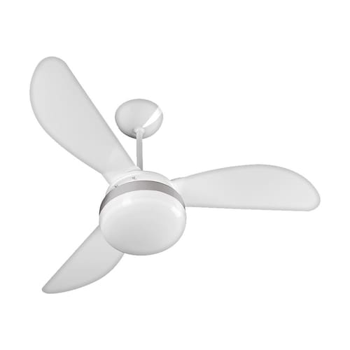 imagem-Ventilador de Teto Ventisol Fênix Branco / Silver 3 Pás CV3 Premium - 220V