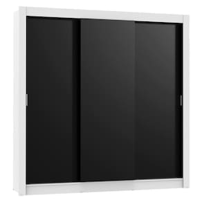 Guarda Roupa Casal Lyon 3 Portas de Correr 2 Gavetas Madesa