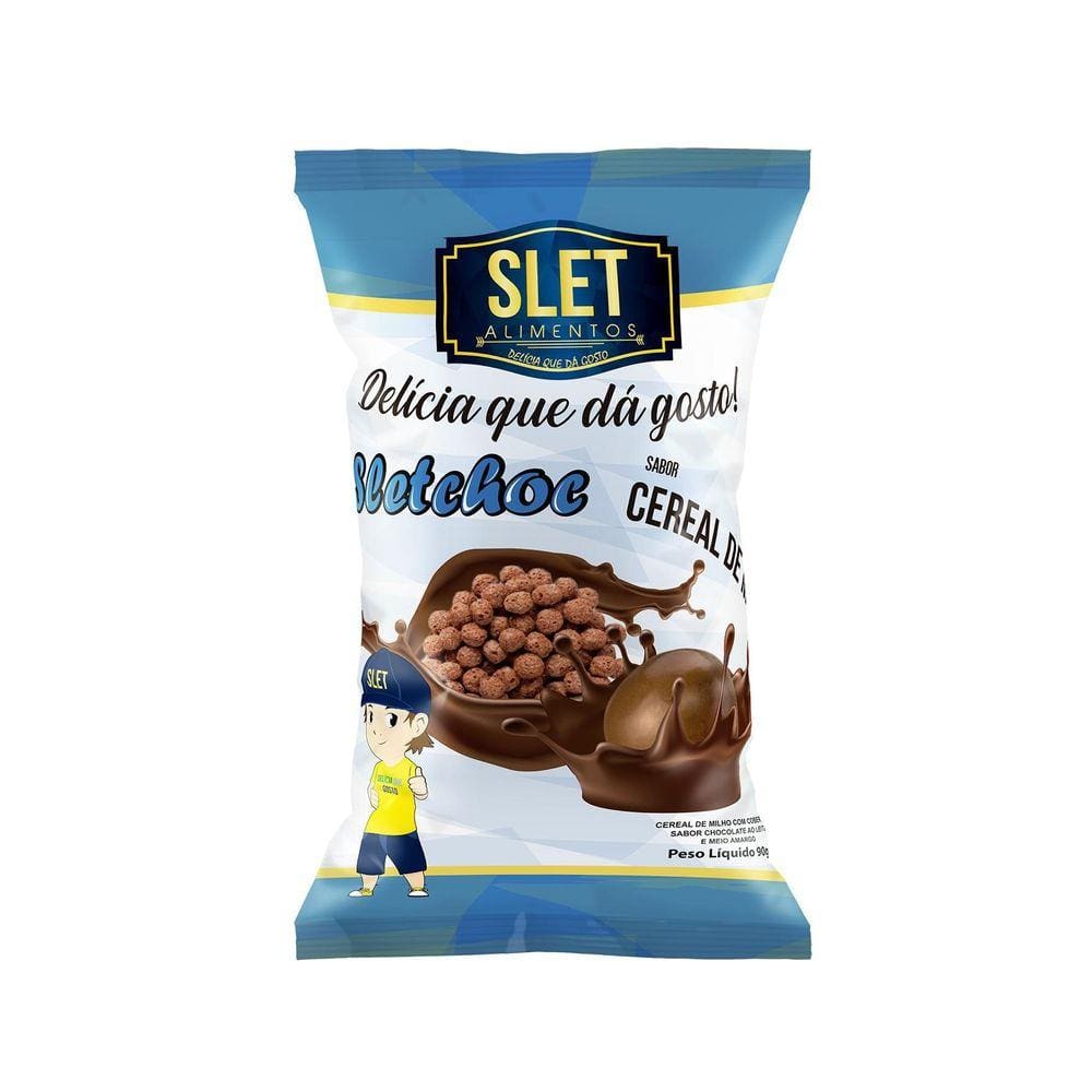 Kit Drageados de Flocos De Cereais Ao Leite 20 Uni de 90G