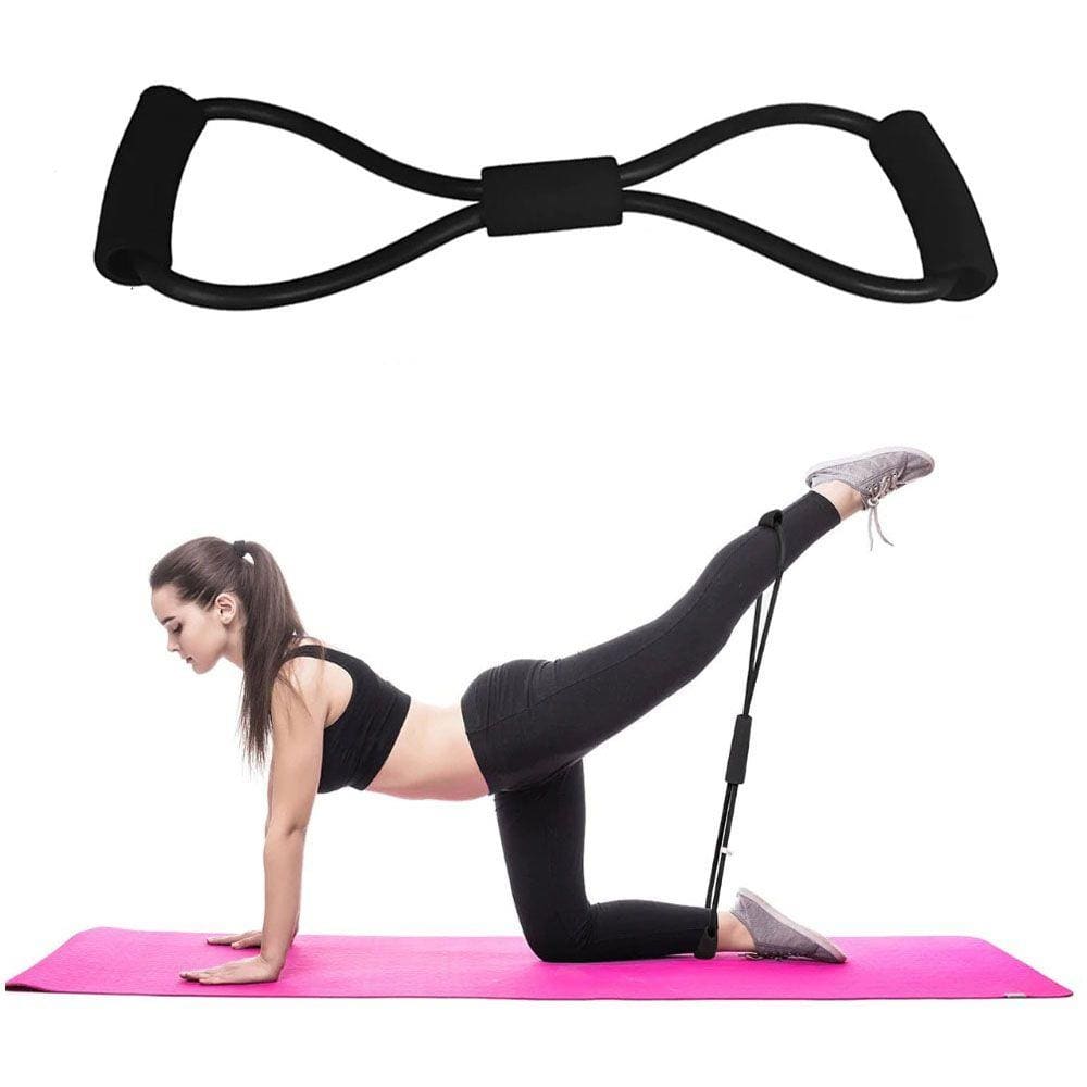 Elastico Extensor Exercicio Academia em Casa Tonificaçao Multifuncional Yoga Ginastica Fitness Pilates