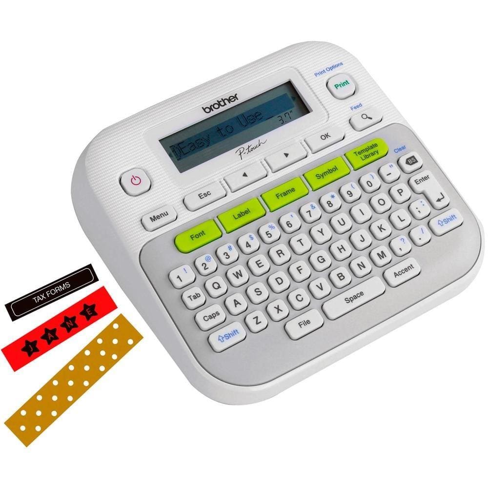 Rotulador Eletrônico Portátil PTD210 TZ - Brother