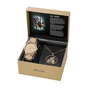 Kit Relógio Feminino Seculus São Jorge 35019Lpskda1K1
